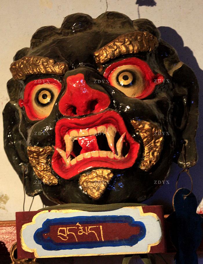 苯教面具图片